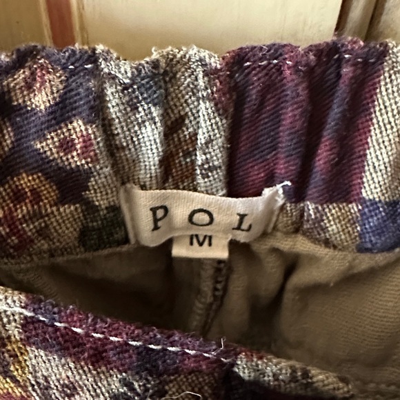 POL Multicolor Patchwork  Cargo Jeans/Pants size Medium - Picture 2 of 4